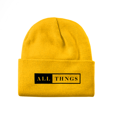 AllThngs Embroidered "Classic Logo" Beanie