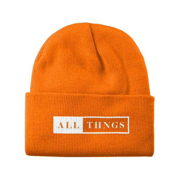 AllThngs Embroidered "Classic Logo" Beanie