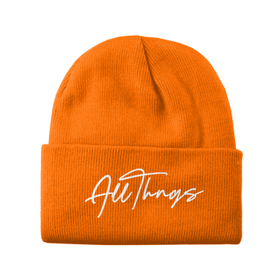 AllThngs Embroidered Beanie (Scripted)