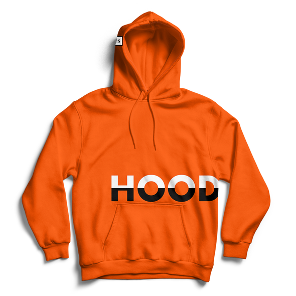 AllThngs "Hood" Orange Hoodie